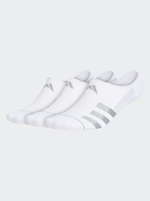 adidas Superlite Stripe Super-No-Show Socks 3 Pairs