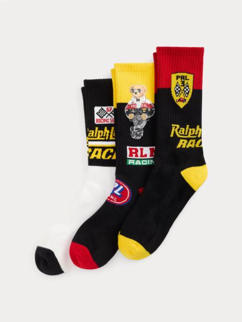 Polo Ralph Lauren Polo Bear Crew 3-Sock Gift Set