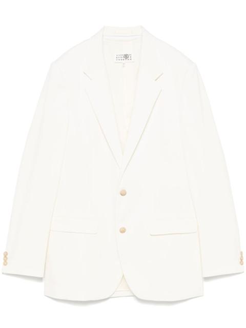 MM6 Maison Margiela twill blazer