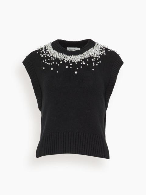 SIMKHAI Candra Vest in Black