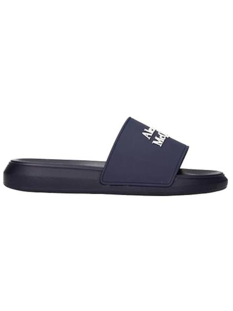 Alexander McQueen Alexander McQueen Pool Slide Navy (Women's)