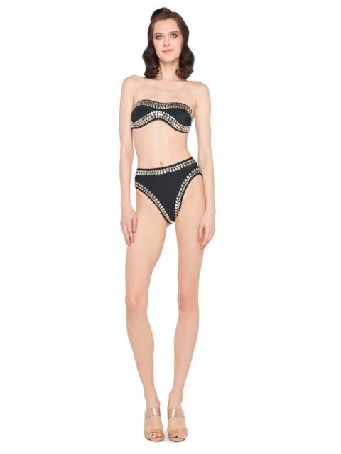 NORMA KAMALI ALL OVER STUD SUNGLASS BRA