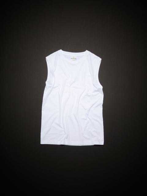 Sleeveless t-shirt - Optic White