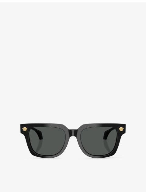 VERSACE VE4510U Square-Frame Acetate Sunglasses