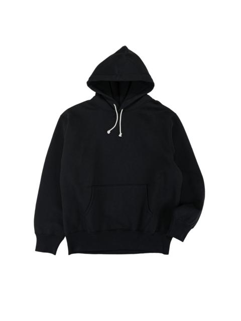 The Real McCoys MC25105 12oz. Ball Park Hooded Sweatshirt Black