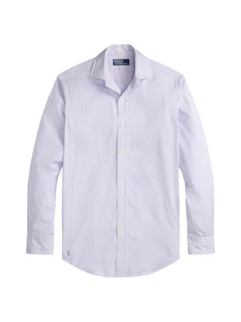 Polo Ralph Lauren Men's Striped Cotton Poplin Shirt - Sky Lavender