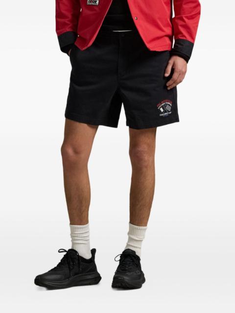Polo Ralph Lauren Motor Club-embroidered shorts
