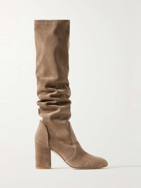 Yuliana suede knee boots