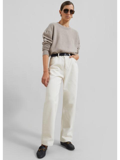 The Frankie Shop Bexley Jeans - Cream
