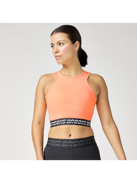 BROOKS PR Elite Crop Tank