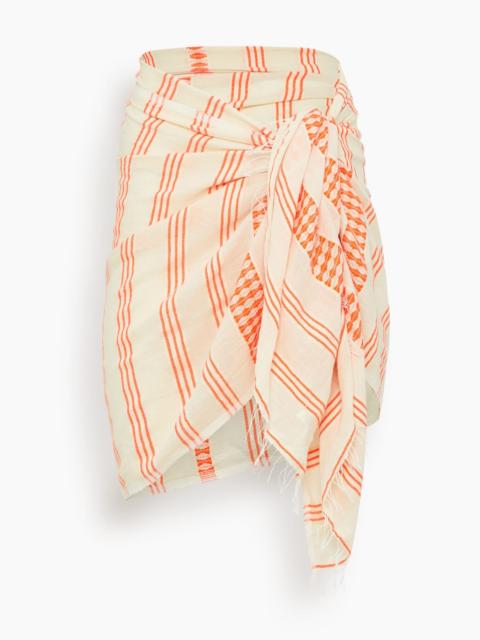 lemlem Lema Sarong in Tigist Flame