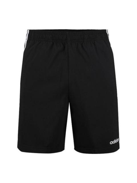 adidas Men's adidas Stripe Logo Training Black Shorts DQ3073
