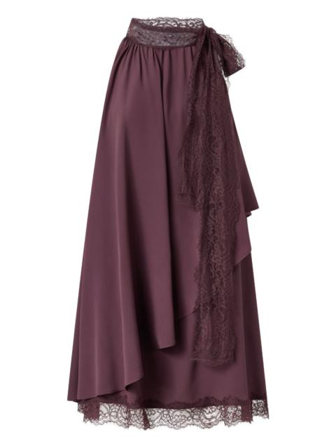 PINKO lace-detailed mini dress