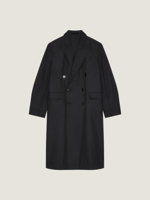 Givenchy COUTURE SEAM DOUBLE-BREASTED COAT IN POPLIN