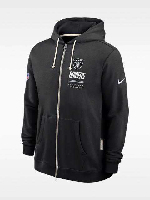 Nike Las Vegas Raiders Sideline Standard Issue Men's Nike Dri-FIT NFL Full-Zip Hoodie