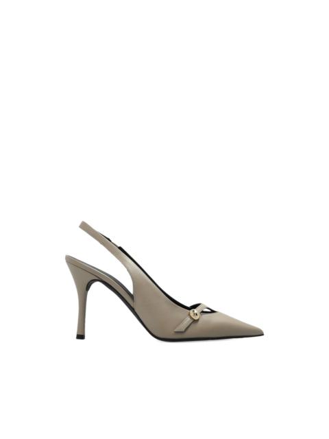 FURLA pointed-toe stiletto slingback sandals