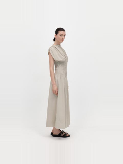 Shirred Maxi Dress - Birch