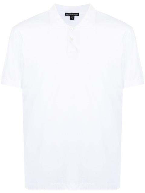 JAMES PERSE Luxe Lotus jersey polo shirt