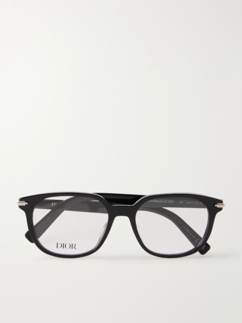 Dior DiorBlackSuitO S25l Rectangular Acetate Glasses Black