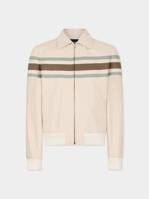 DSQUARED2 PREPPY LEATHER BLOUSON