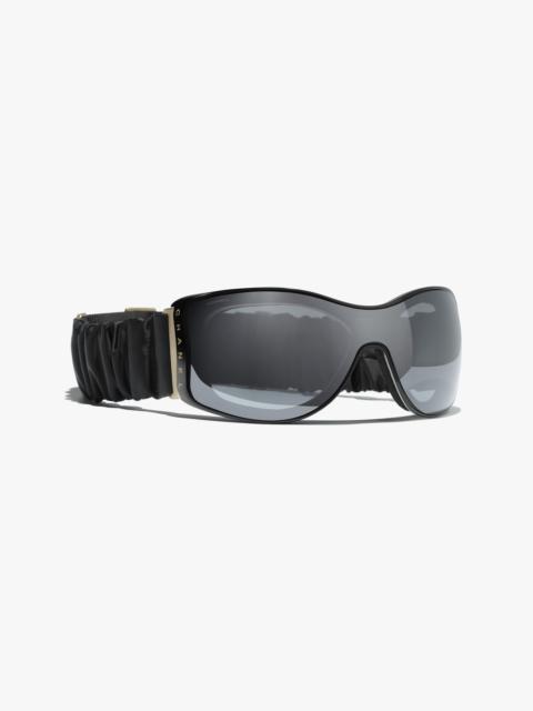 CHANEL Shield Sunglasses