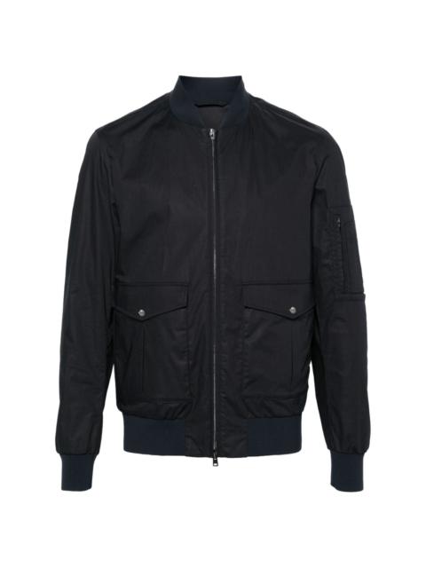 zip-up bomber jacket