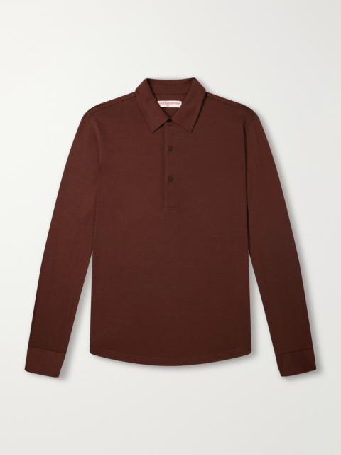 ORLEBAR BROWN Sebastian Wool-Jersey Polo Shirt