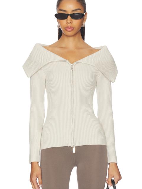 BLANKNYC Zip-up Sweater
