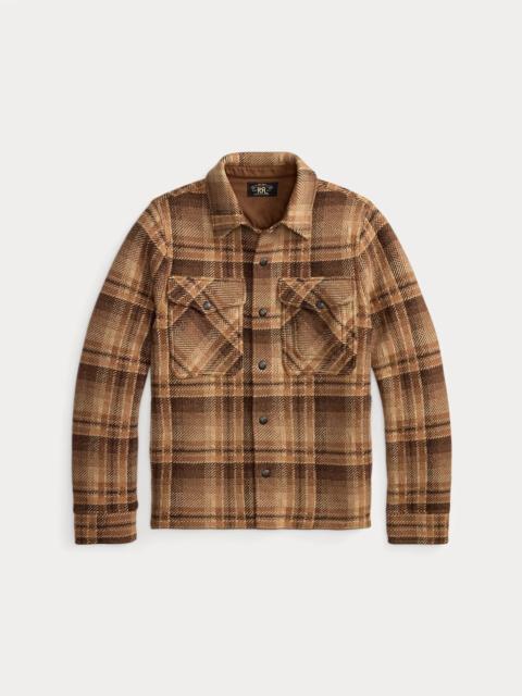 RRL by Ralph Lauren Plaid Wool Workshirt Sweater