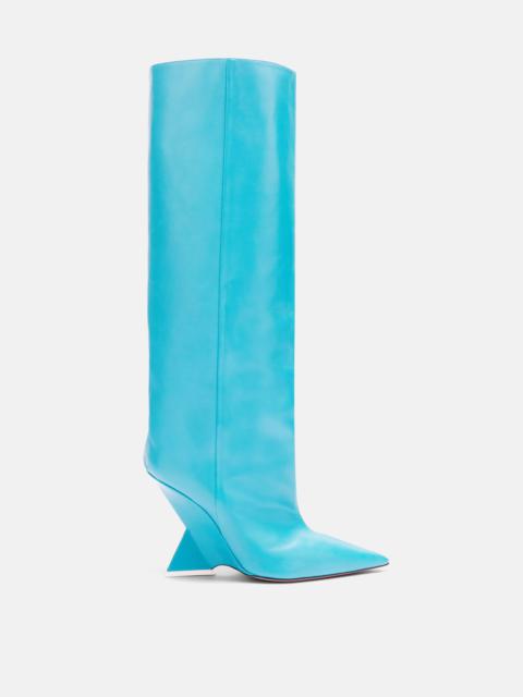 ''CHEOPE'' TURQUOISE TUBE BOOT