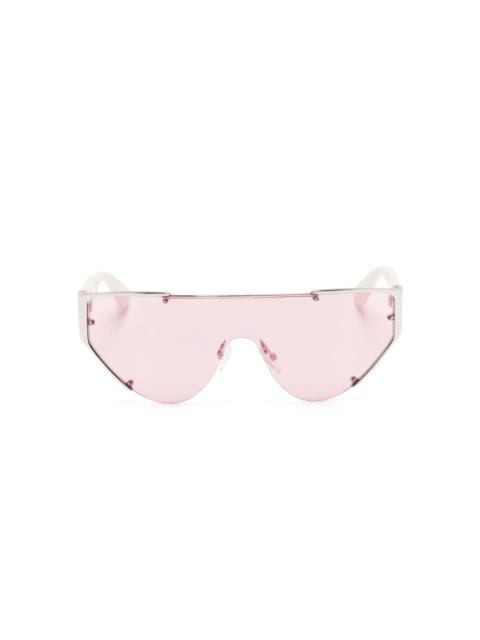 Alexander McQueen shield-frame sunglasses