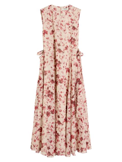'S Max Mara Women's Printed Ramie Canvas Dress - Pink