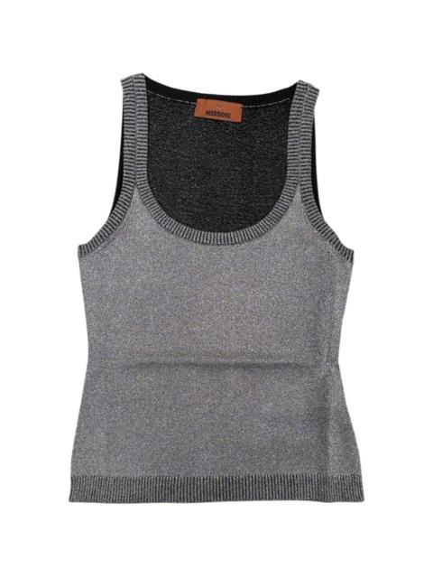 Missoni ribbed-knit top