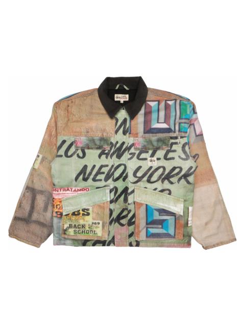 Stüssy Stussy Alfonso Canvas Shop Jacket Multicolor