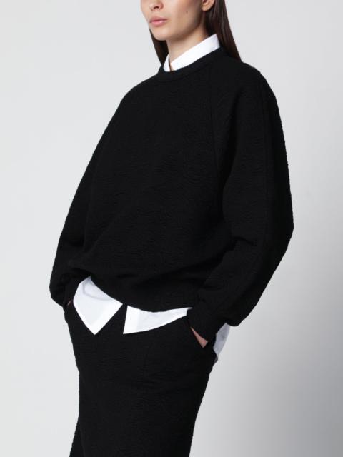 Dries Van Noten Black viscose-blend sweatshirt
