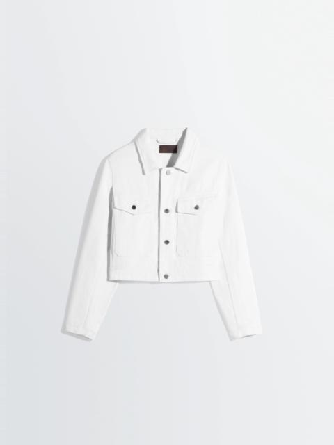 Lemaire CROPPED BLOUSON IN DENIM