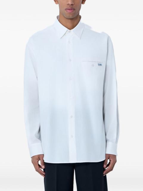 MM6 Maison Margiela patch pocket button-down shirt