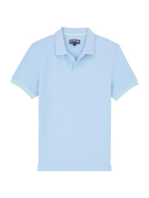 Vilebrequin Men's Cotton Polo Shirt - Light Blue