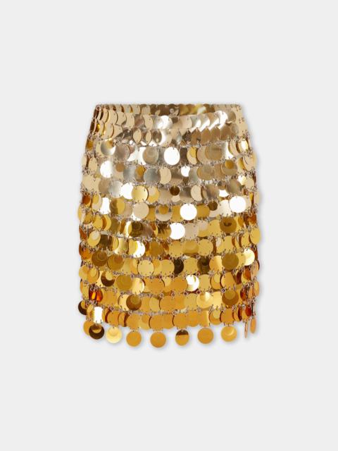 MINI SKIRT IN GRADIENT ASSEMBLY