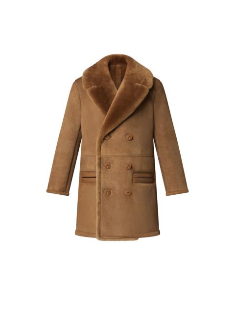 Louis Vuitton Merino Shearling Double-Breasted Coat