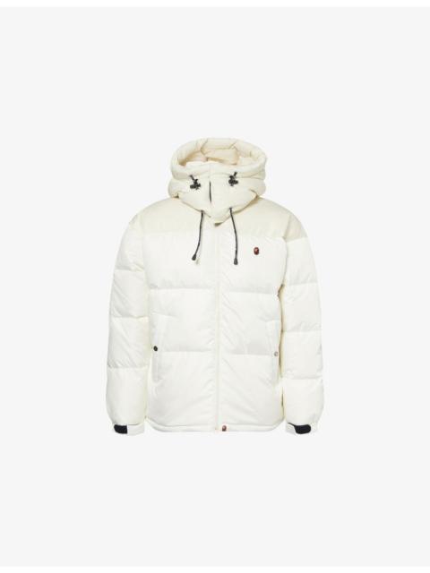 A BATHING APE® One Point Relaxed-Fit Shell-Down Jacket