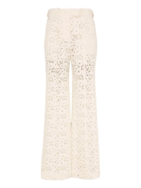 Zimmermann ILLUMINATE LACE STRAIGHT PANT