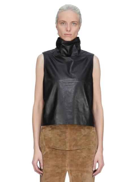 Rick Owens zip-up collar top