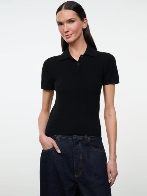 STAUD STAUD GINO CASHMERE SWEATER BLACK