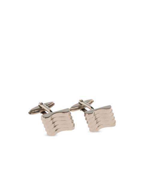 Lanvin silver-tone cufflinks