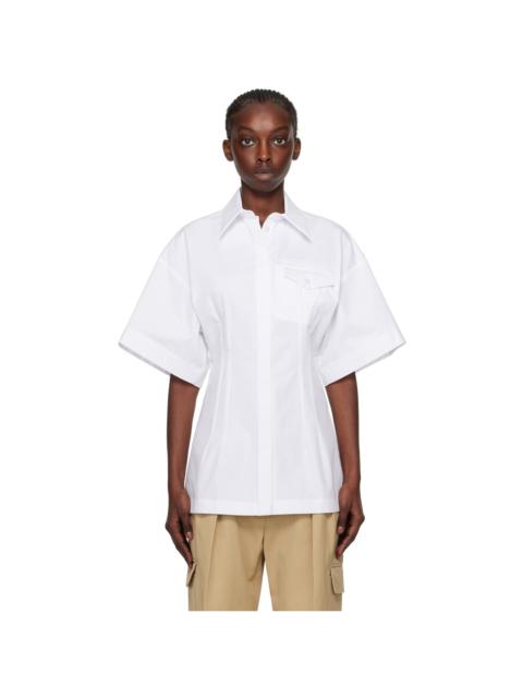 White Curve Shirt