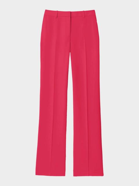 Lafayette 148 New York Gates Straight-Leg Crepe Pants