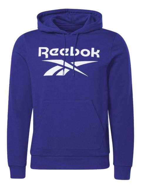 Reebok logo fleece hoodie