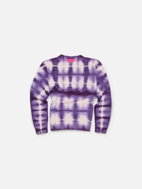 The Elder Statesman GEO DYED SIMPLE CREW