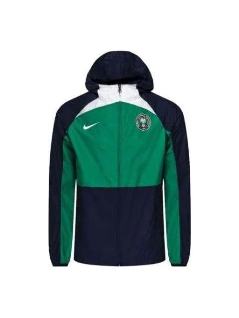 Nike Nike 22-23 Nigeria AWF Mens Full-Zip Jacket 'Green' DN1082-302